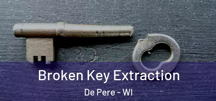  Broken Key Extraction De Pere - WI