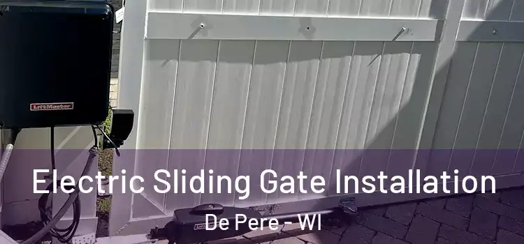  Electric Sliding Gate Installation De Pere - WI