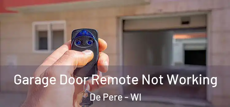  Garage Door Remote Not Working De Pere - WI