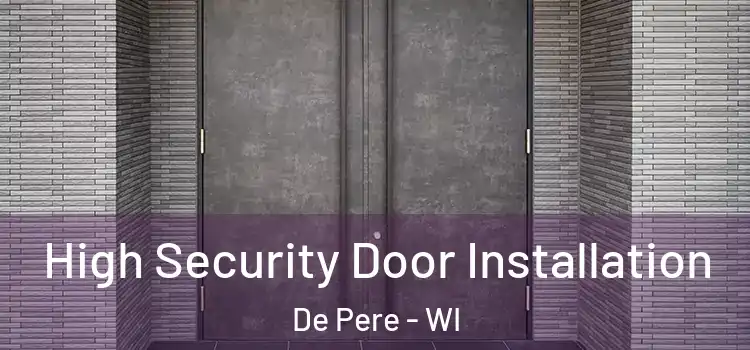  High Security Door Installation De Pere - WI