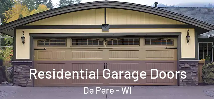  Residential Garage Doors De Pere - WI